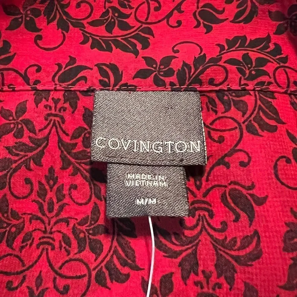 NWT! Covington patterned blouse - Picture 5 of 11